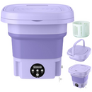Mini Máquina de Lavar Roupas Portátil 9 Litros