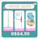 PROMO GRUPO 28/10 - Kit Limpeza (Rodo, Base Vassourinha e Lenços)