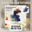 PROMO GRUPO Descascador de Frutas Elétrico 2 Em 1 com Batedor
