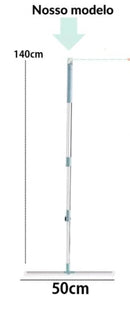 (Novo) Rodo Mágico de Silicone Longo 140cm