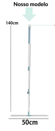 (Novo) Rodo Mágico de Silicone Longo 140cm