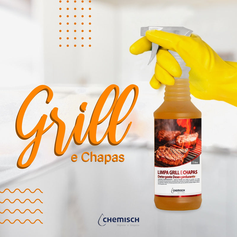 Limpa Grill Desengordurante Derrete Gordura