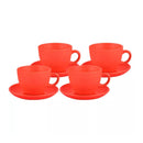 Kit de 4 Xícaras 123 Cerâmica