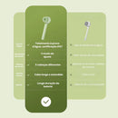 Escova de Banho Elétrica 5 em 1 Limpa Esfolia Massageia Ensaboa