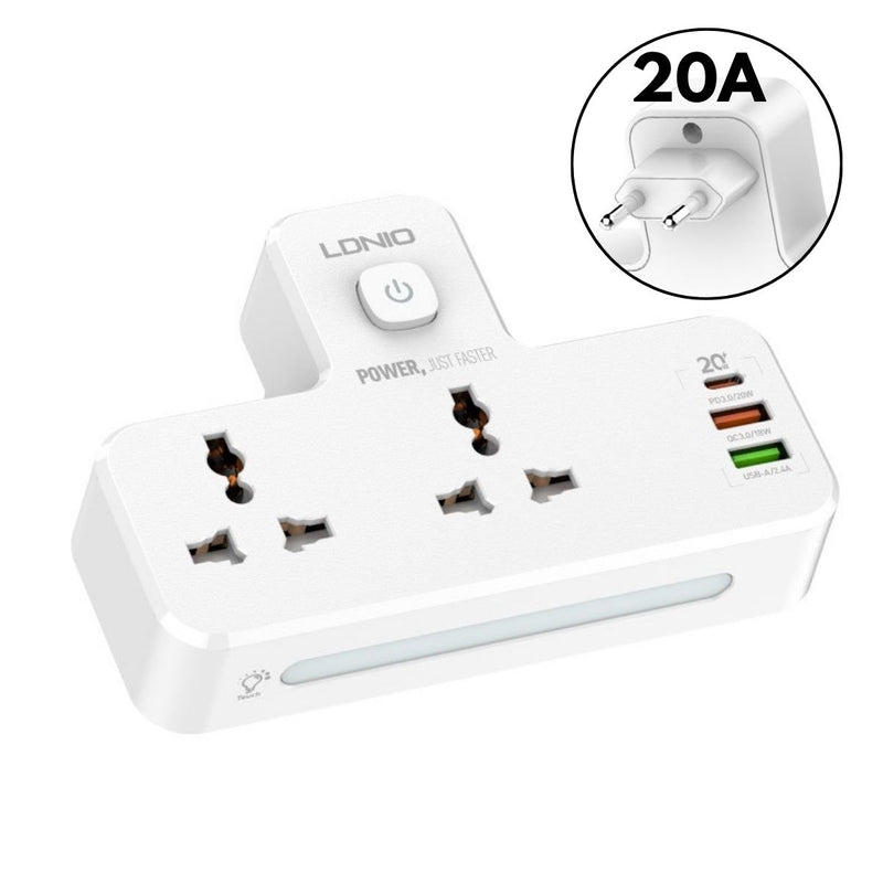 ADAPTADOR DE TOMADA + USB