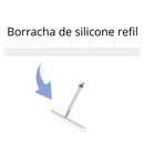 Borrachinha de Silicone Refil do Rodo Mágico