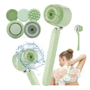 Escova de Banho Elétrica 5 em 1 Limpa Esfolia Massageia Ensaboa