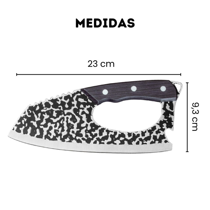 Cutelo churrasco inox cabo king