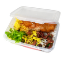 Jogo de Potes Kit 5 Pote Hermetico Alimentos Marmita Fit c/ Travas Microondas Freezer